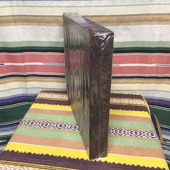 New Boos block cutting board rustic edge mahogany color - Picture 3 of 6